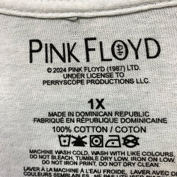 Pink Floyd Games For May 1967 Rock Band Tee 1X - Picture 4 of 4